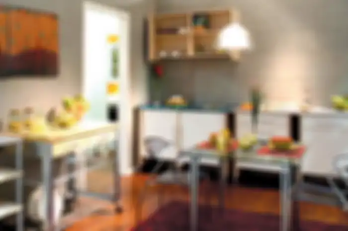  Dapur sebagai ruang makan