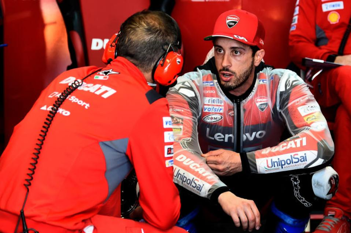 Pembalap tim Mission Winnow Ducati, Andrea Dovizioso secara blak-blakan bilang dirinya sudah negosiasi dengan Honda untuk MotoGP 2021.