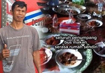 Viral Gegara Konten Ajak Penumpang Makan Gratis Saat Lebaran, Sopir Bus Ini Ketiban Durian Runtuh hingga Dapet Donasi Rp 100 Juta