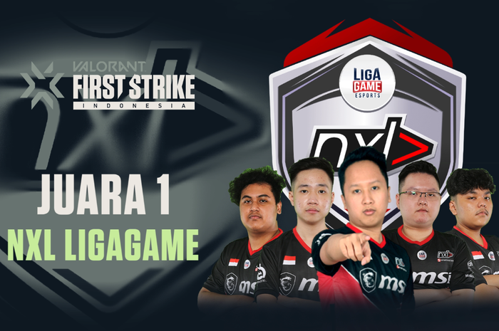 Juara turnamen VALORANT First Strike: Indonesia, NXL LIGAGAME.