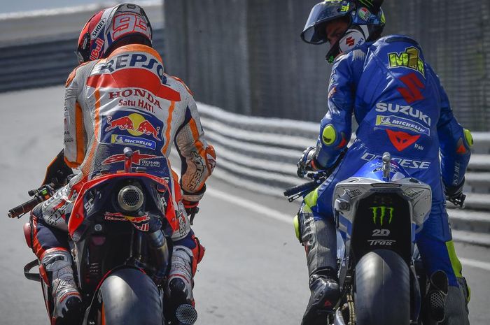 Joan Mir yang resmi jadi rekan satu tim Marc Marquez di MotoGP 2023.