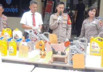 Oli Mesin Palsu Dijual Online, Pelaku Berhasil Diringkus Polisi Bekasi