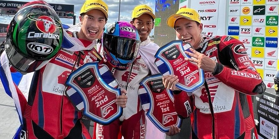 Hasil ARRC 2023 - Veda Belum Berhenti Menang, Herjun Cetak Podium untuk Tempel Rheza dalam Perburuan Gelar