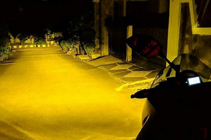 Berapa biaya upgrade lampu LED depan Yamaha NMAX?