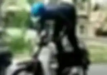 Halah! Berkelakuan Konyol, Anak Racing Jaman Now Ini Terjatuh