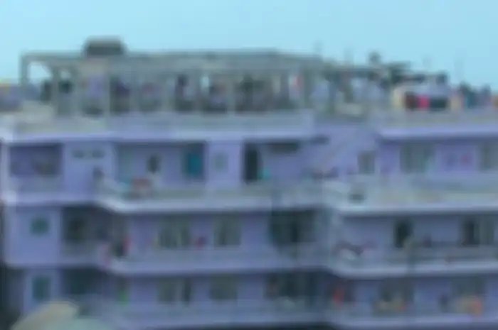 Rumah keluarga Ziona Chana di India