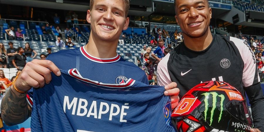 Tidak Cuma Asal Negara, Fabio Quartararo dan Kylian Mbappe Ternyata Juga Punya Kesamaan Ini
