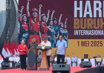 Pidato Presiden Prabowo Subianto di Aksi Hari Buruh 2025, Singgung Kalah Pilpres hingga Sindir Koruptor