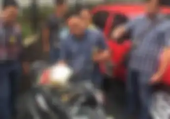 Kasihan Banget... Anak Meninggal di Monas saat Antri Sembako, Motor Bapak Korban Hilang di Parkiran 