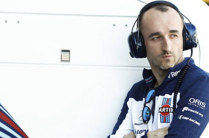 Pembalap tim Williams Racing, Robert Kubica.