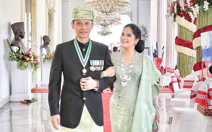 Annisa Pohan dan Agus Harimurti Yudhoyono (AHY)