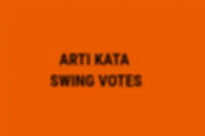 Arti kata Swing Votes yang viral di TikTok