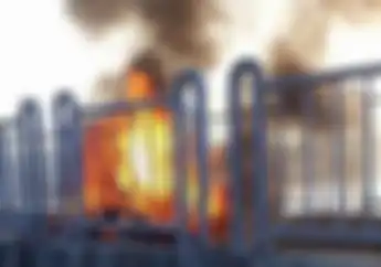 Sadis Banget Nih Bocah, Baper Liat Mantan Boncengan Sama Pacar, Bakar Motor Sampai Tak Bersisa