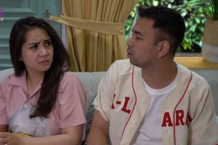 Raffi Ahmad bereaksi Nagita Slavina minta dielus sosok pria ini