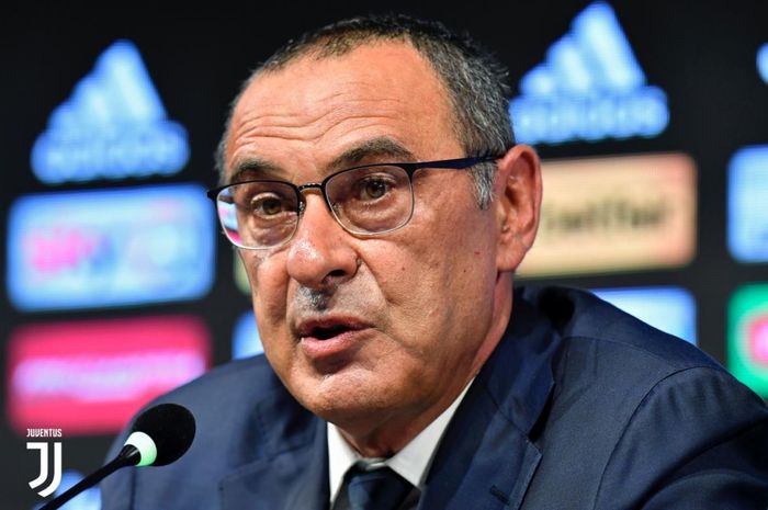 Pelatih Juventus, Maurizio Sarri.