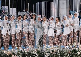 6 Inspirasi Baju Bridesmaid ala Artis Indonesia, Ada Kebaya dan Dress!