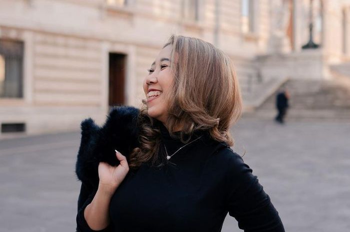 Intip penampilan Kiky Saputri saat honeymoon, yuk!