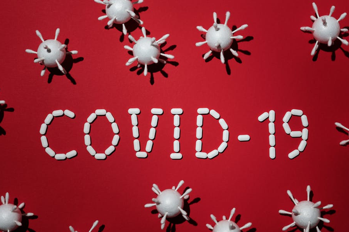 Ilustrasi virus corona atau covid-19