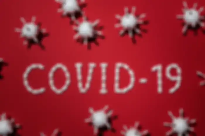 Ilustrasi virus corona atau covid-19