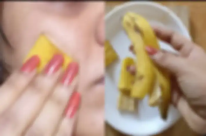 Kulit pisang mengecilkan pori-pori besar