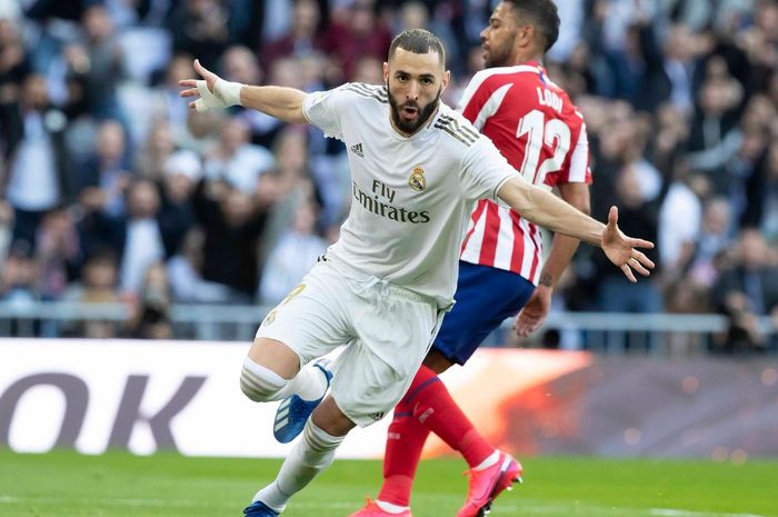 Bomber Real Madrid, Karim Benzema.