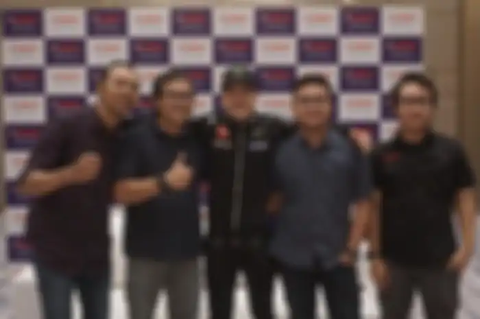 Maverick Vinales mengungkapkan persiapan hingga target MotoGP 2020 ke Motorplus-online.com saat wawancara eksklusif di JIEXpo Kemayoran di acara launching Yamaha NMAX baru, (2/12/2019)