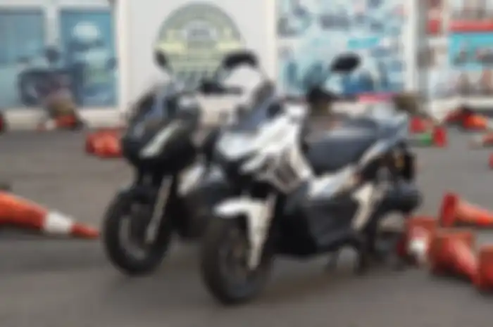 Dua unit Honda ADV150 pasca dites media