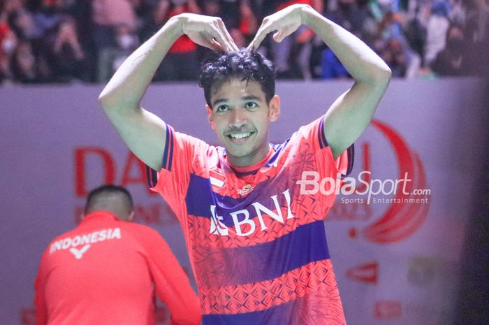 Hari kedua Badminton Asia Team Championship 2024 menyuguhkan kemenangan sempurna tim putra Indonesia termasuk yang dipersembahkan Chico Aura Dwi Wardoyo.