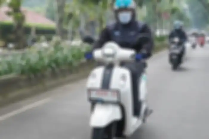Ilustrasi lampu LED motor Yamaha Fazzio
