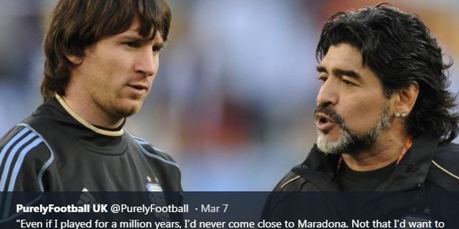 Peringati 1 Tahun Diego Maradona Wafat, Lionel Messi Kirim Pesan Menyentuh