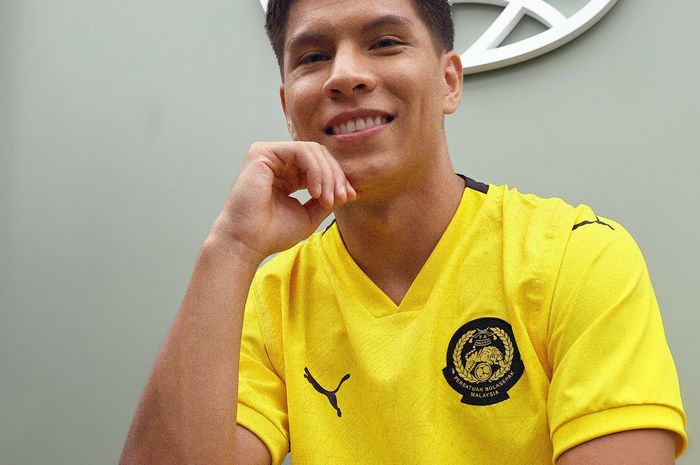 Jersey timnas Malaysia terbaru dari apparel Puma yang dirilis pada Kamis (23/1/2025).