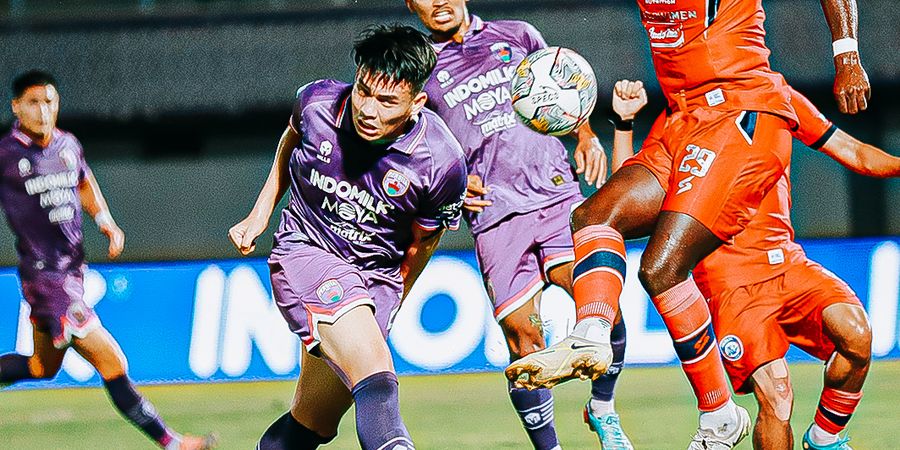 Hasil Liga 1 - Arema FC Tumbangkan Persita Berkat Tendangan Penalti