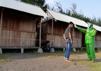 2 Warga Kulon Progo yang Baru Mudik dari Perantauan Jalani Isolasi di Warung Kosong Pinggir Pantai Per Rabu 6 Mei