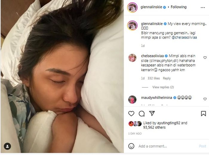 Unggahan Glenn Alinskie