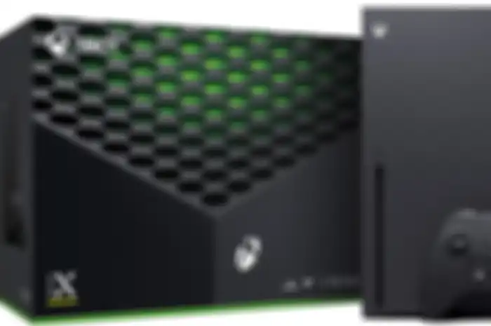 Penampakan box konsol Xbox Series X.