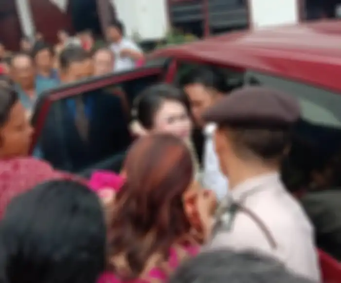 Pemberkatan Rina Nasution dan Toni Sihombing batal di Gereja HKBP Sibiru-biru, Deliserdang, Selasa (15/10/2019) 