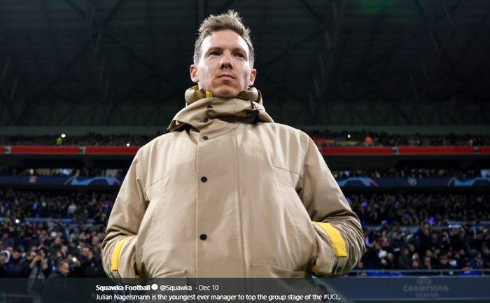 Pelatih RB Leipzig, Julian Nagelsmann.