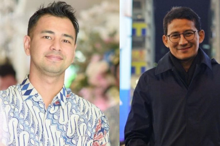 Raffi Ahmad dan Sandiaga Uno