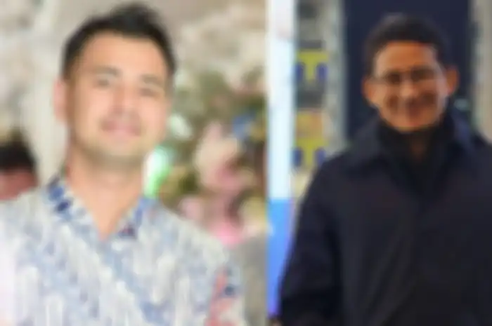 Raffi Ahmad dan Sandiaga Uno