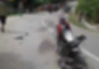 Bikin Gemeter Lihat Kondisi Motor Trail Yang Terlibat Kecelakaan di Sulteng Ini