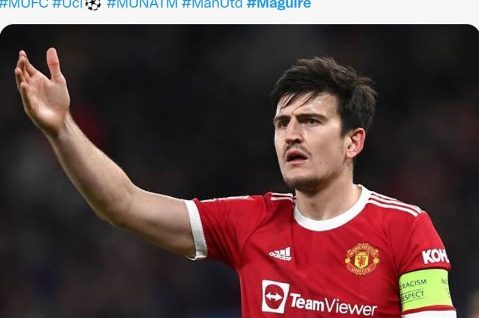 Pemain manchester United, Harry Maguire.