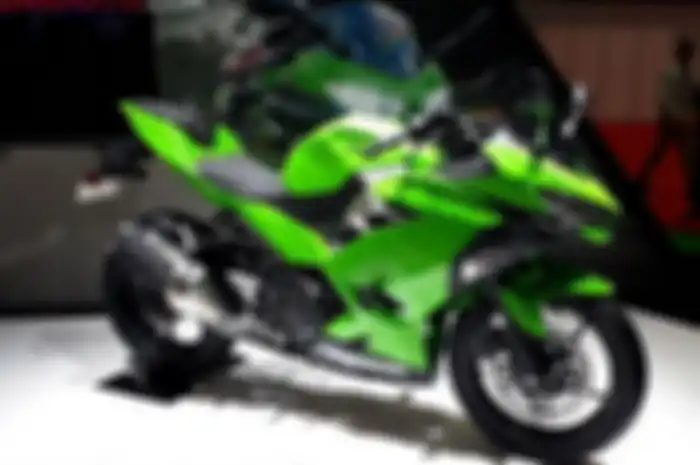 Kawasaki New Ninja 250 saat diperkenalkan di Tokyo Motor Show