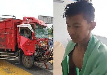 Jadi Biang Kerok Kecelakaan di Gerbang Tol Halim, Sopir Truk Lontarkan Ucapan Sesumbar: Saya Beli Semua Mobil Itu!