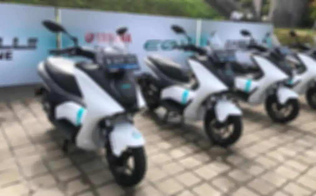 Motor listrik Yamaha E01 bisa tembus jarak maksimal hingga 104 Km dengan mode ECO.