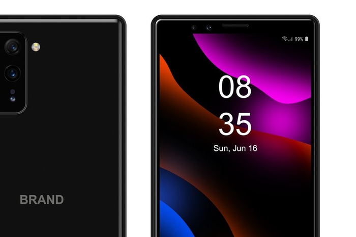 Bocoran desain Xperia dengan 6 kamera