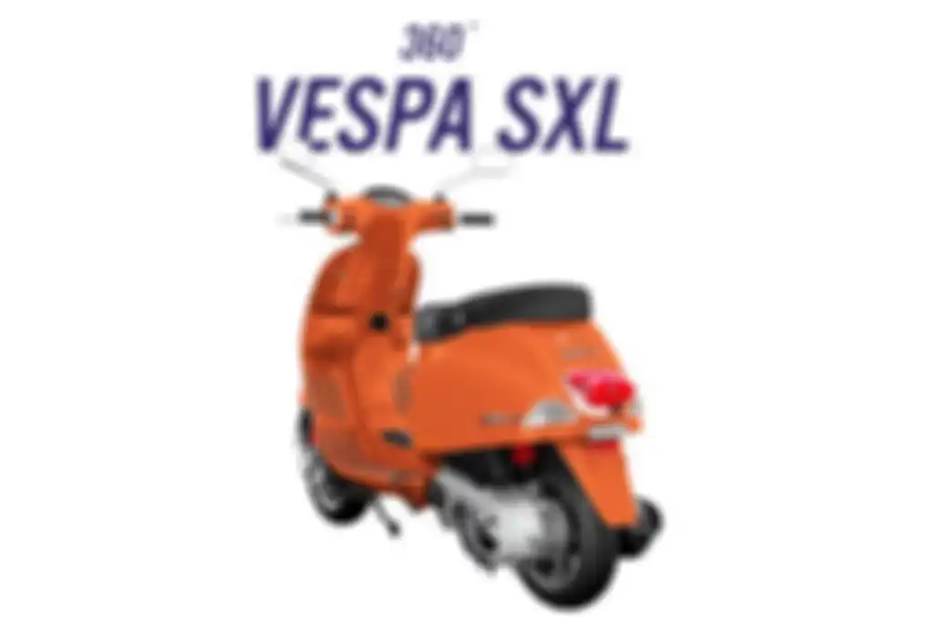 Tampilan bagian buritan Vespa SXL