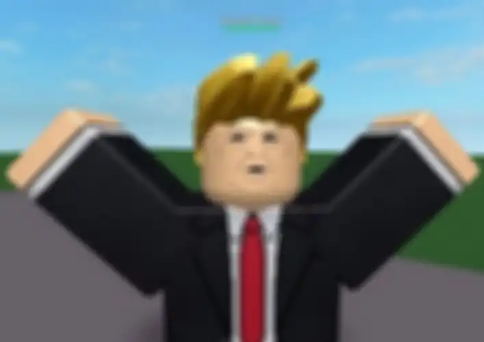 Donald Trump di Roblox