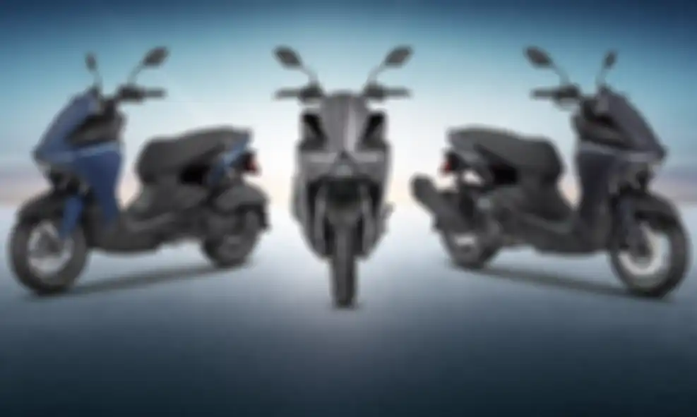 Tampilan motor matic baru Yamaha Augur 2025.