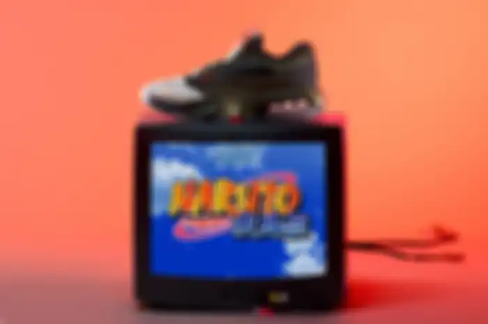 Koleksi Naruto x Jordan termasuk Jordan Air 200E 