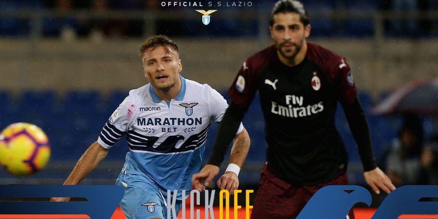 Coppa Italia - Lazio Kaya Peluang, Milan Nyaris Tertinggal di Babak I